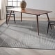 preview thumbnail 20 of 21, Calvin Klein Balance Abstract Geometric Linear Area Rug 7'10" x 9'10" - Grey/Ivory