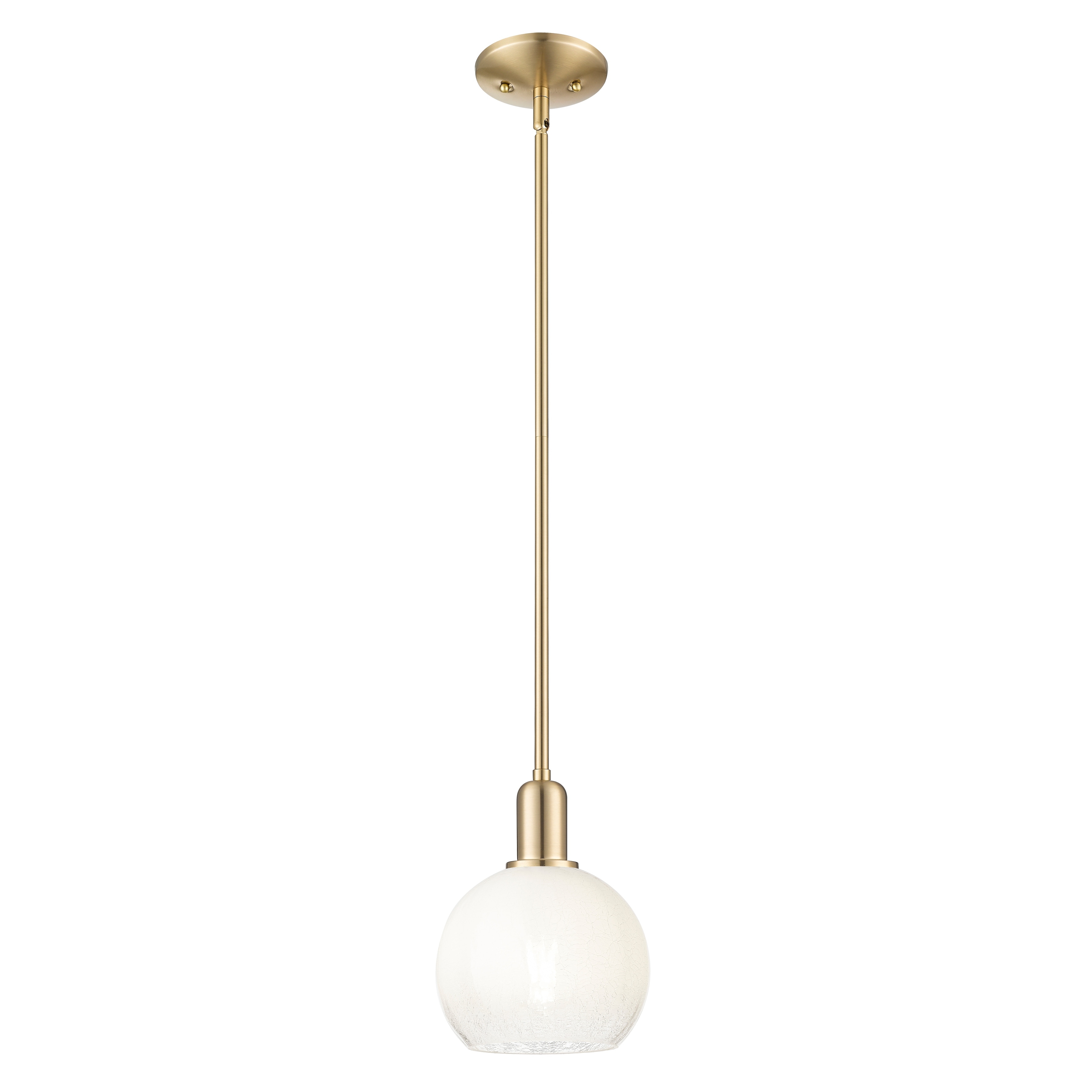 Innovations Lighting Downtown Urban - Brookhaven Globe - 1 Light 8" Stem Hung Mini Pendant