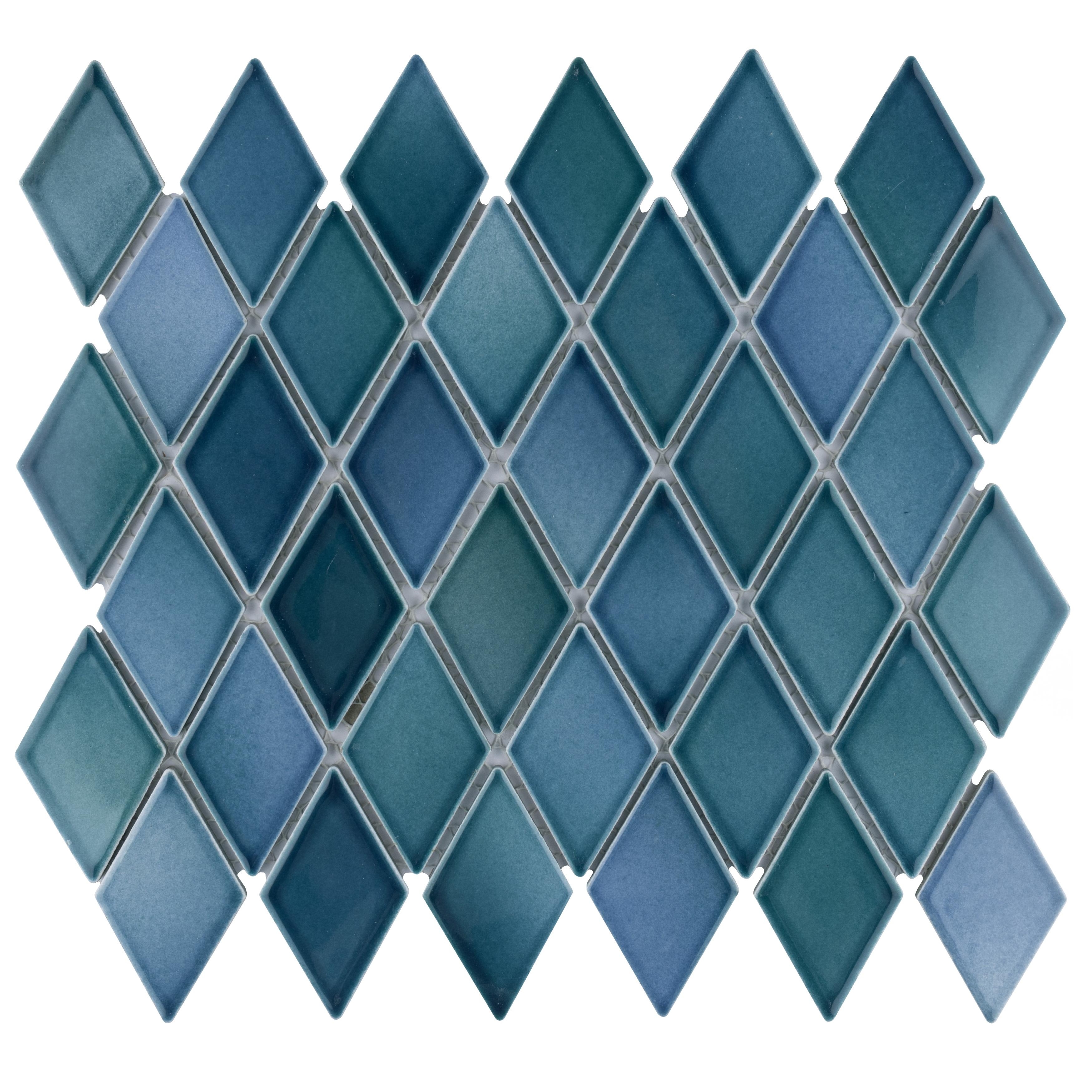 Scrubland NM 伊語 Merola Tile Hudson Kite Aquamarine 10-1/8