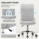 preview thumbnail 19 of 28, Gymax Armless Leisure Office Chair Adjustable Swivel Task Chair