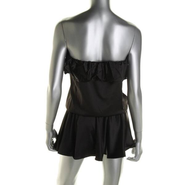 Shop Rachel Lym Womens Scarlette Strapless Resort Wear Dress Swim