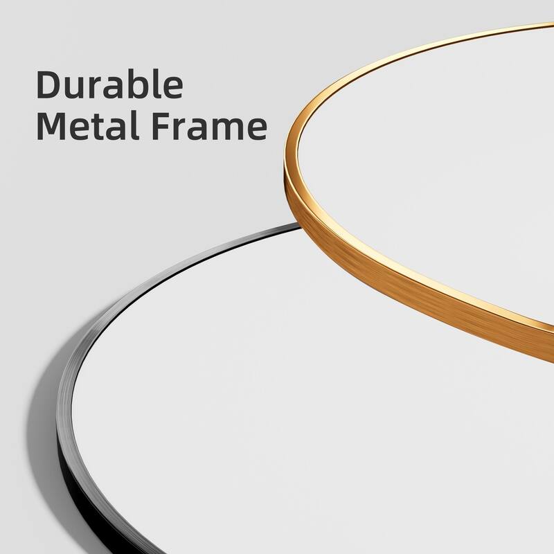 Aluminum Alloy Fine Edge Right Angle Full Length Mirror