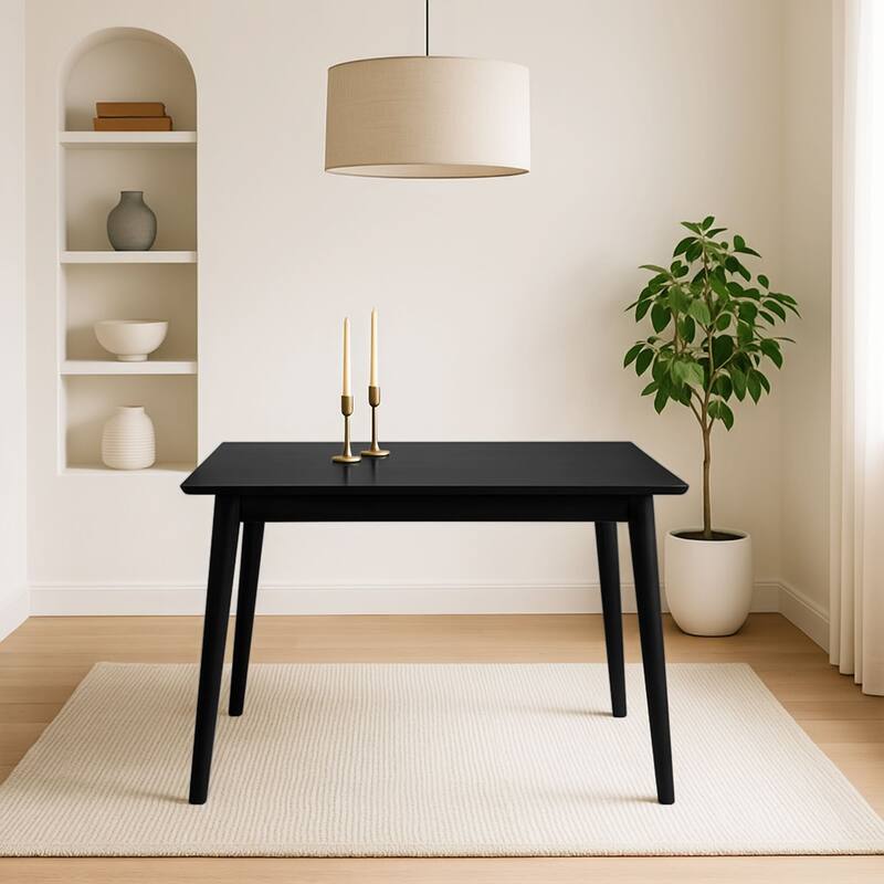 Solid Wood 48" Rectangular Dining Table