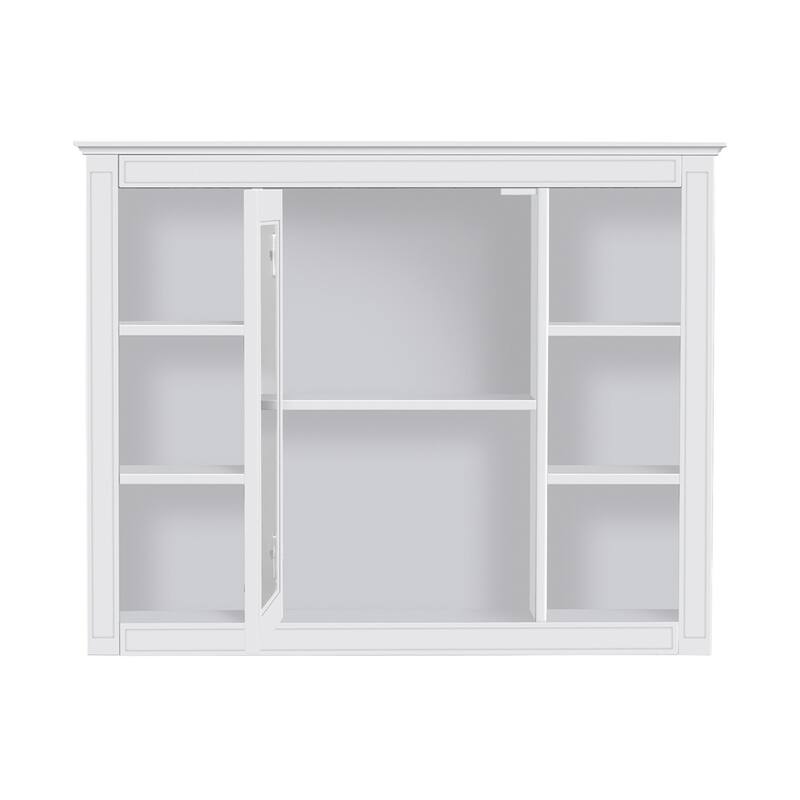 35'' x 27.5'' Medicine Cabinet,Wall Mounted Bathroom Storage Cabinet