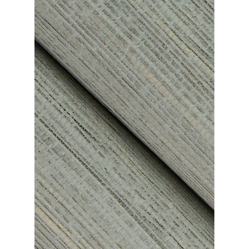 A-Street Prints Kira Light Grey Hemp Wallpaper