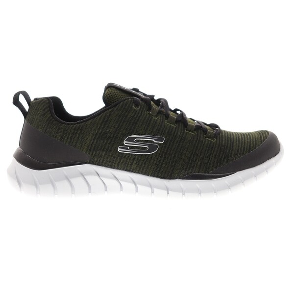 skechers overhaul black running shoes