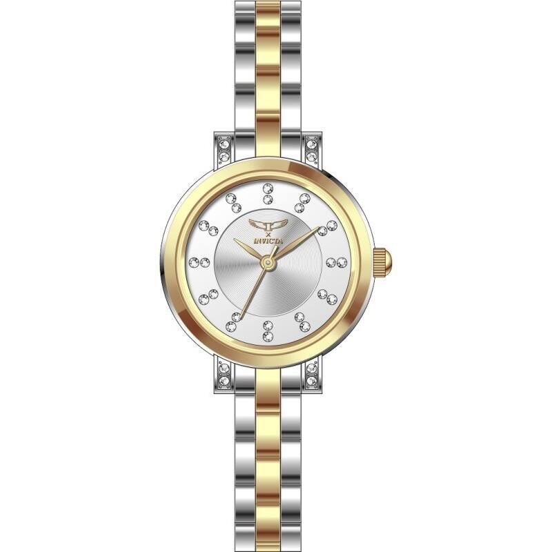 Invicta Women's 69067 Angel Quartz PC21S Copper Dial Watch - White