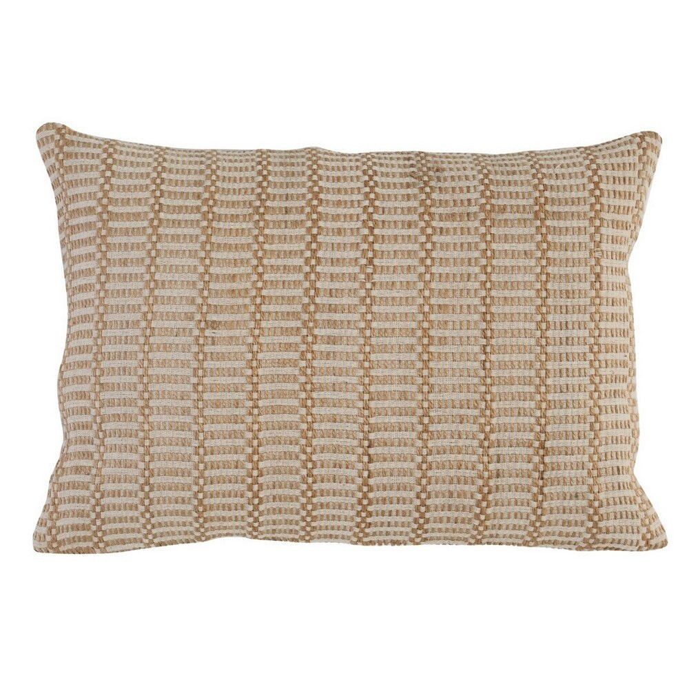 Beige lumbar throw new arrivals pillow