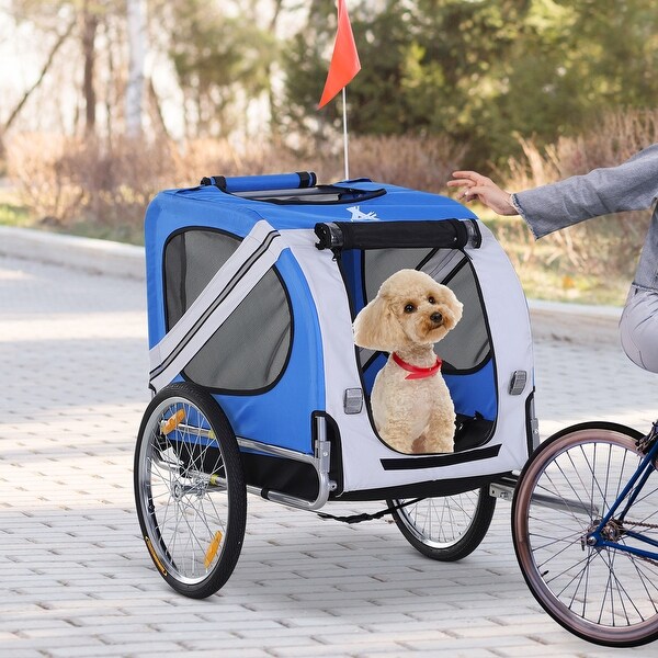 aosom dog trailer
