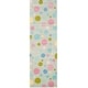 preview thumbnail 24 of 74, SAFAVIEH Handmade Soho Steina Dots N.Z. Wool Rug 2'6" x 8' Runner - Grey/Multi