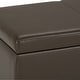 preview thumbnail 120 of 130, WYNDENHALL Franklin 48-in. Wide Contemporary Rectangular Storage Ottoman