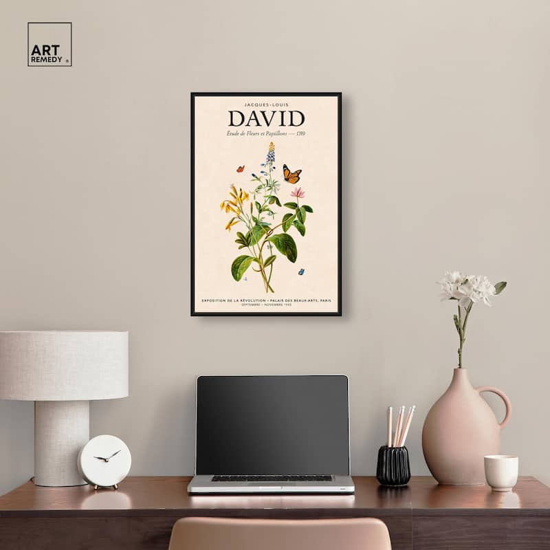 David's Delicate Flowers Canvas by Art Remedy