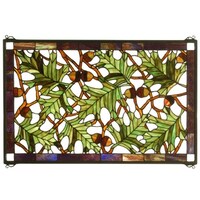 Meyda Tiffany Tiffany Rectangular Stained Glass Window Pane from the ...