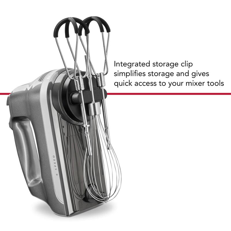KitchenAid 6 Speed Hand Mixer with Flex Edge Beaters Bed Bath