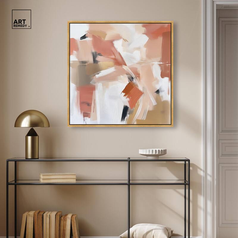 Rose and Rust I Canvas by Art Remedy