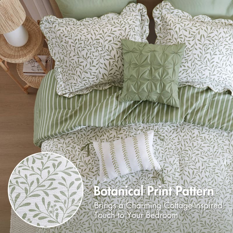 Madison Park Darcy 5 Piece Print Comforter Set