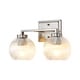 preview thumbnail 2 of 9, Golden Lighting 3094-BA2 Elliott 2 Light 16" Wide Vanity Light
