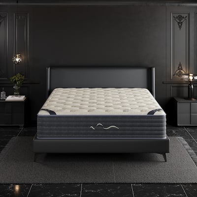 IFLUOUS 12 in. Luxurious Double-Sided Hybrid Mattress – Medium/Firm with CertiPUR-US, SGS and OEKO-TEX