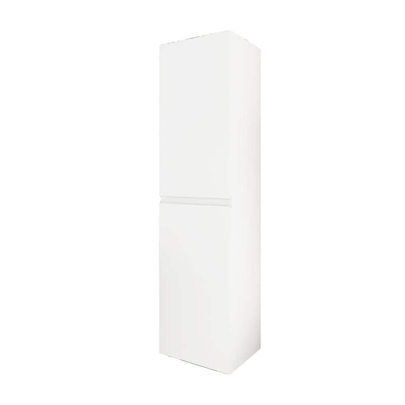 60" Tall MDF 2-door Accent Cabinet with Interior Shelves - 15.75'' x 59''