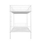 preview thumbnail 15 of 16, Twin Over Twin Metal Bunk Bed with Sturdy Steel Frame, Wear-Resistant Finish, and Convertible Design