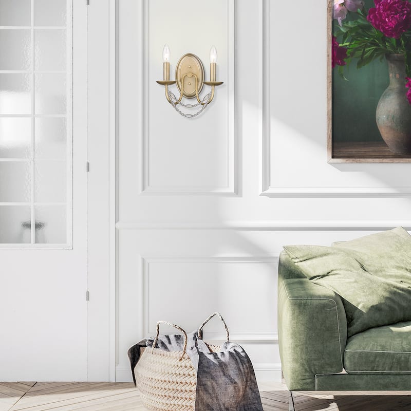 Mirabella 2 Light Wall Sconce