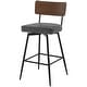 preview thumbnail 101 of 136, 26"/29" Faux Leather Swivel Counter/Bar Stools Set of 2/3