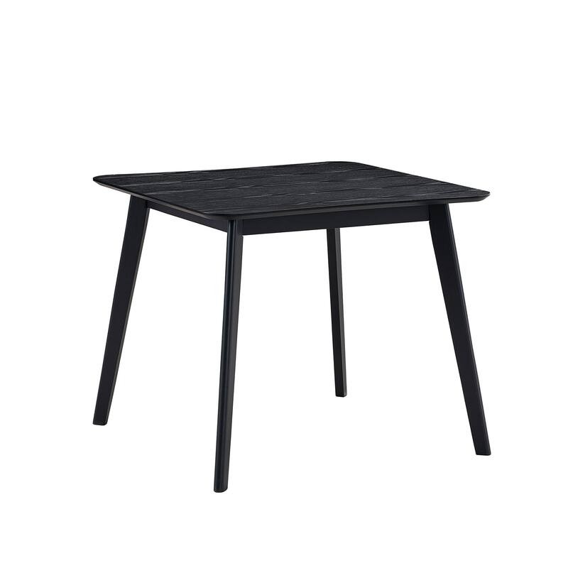 5-piece Modern Dining Table Chairs Set Kitchen Wooden Dining Table Casual Dining Table with 4 Upholstered Dining Chairs