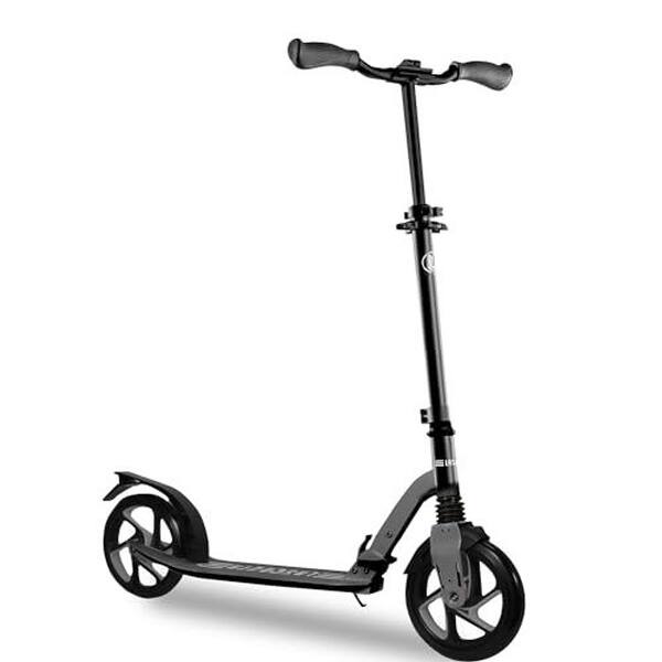slide 2 of 7, Lascoota Kick Scooter for Adults & Teens. Lightweight Foldable Scooter - (Dark) The Metro