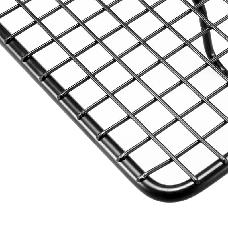 Cooling Rack Carbon Steel Non-stick Baking Rack for Cooking Roasting Grilling - Black - 18.11 x 10.24 x 1.18"(L*W*H)