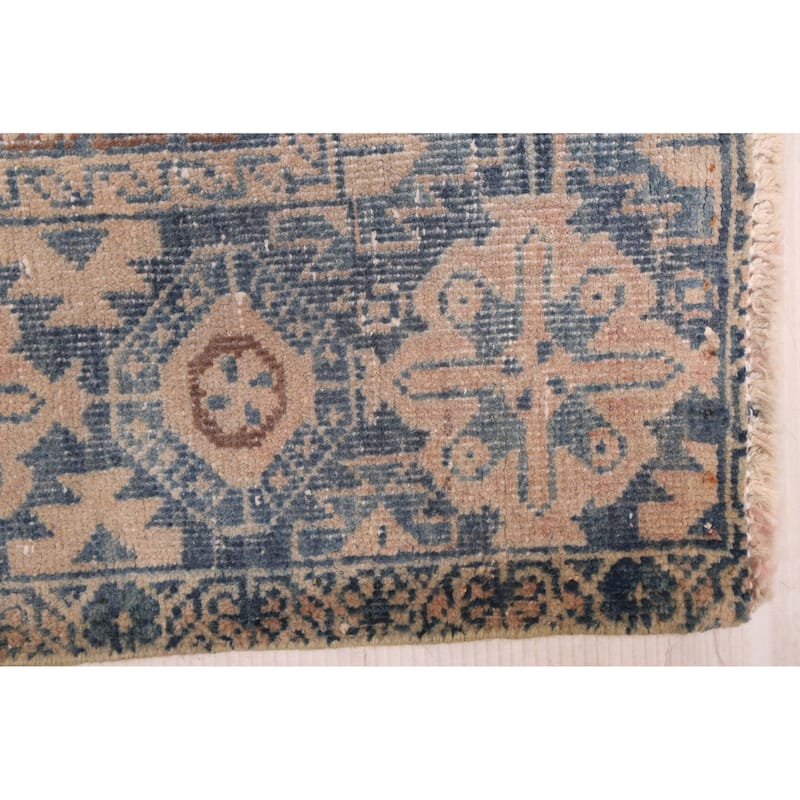 ECARPETGALLERY Hand-knotted Antalya Vintage Beige Wool Rug - 5'2 x 6'7