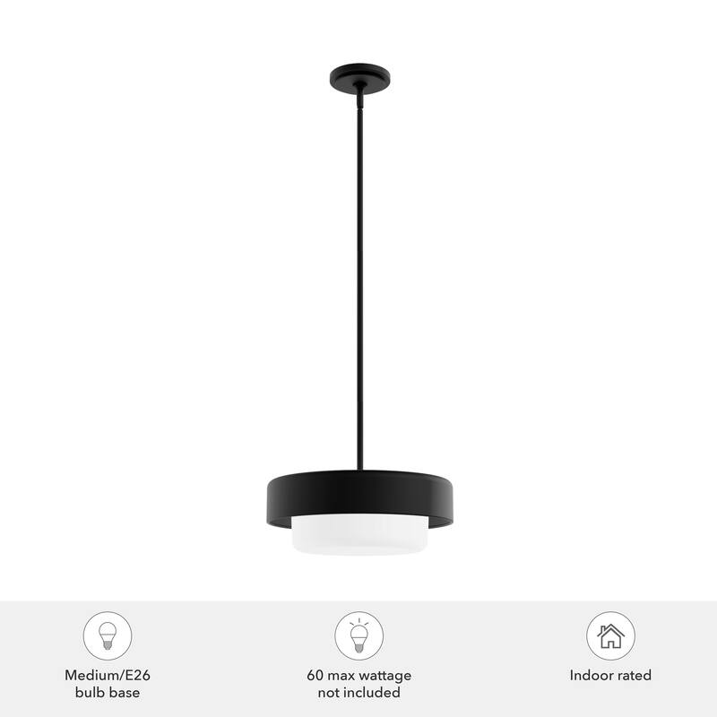 Hunter Station Modern Minimalist Pendant - Mid-Century, Retro, Transitional