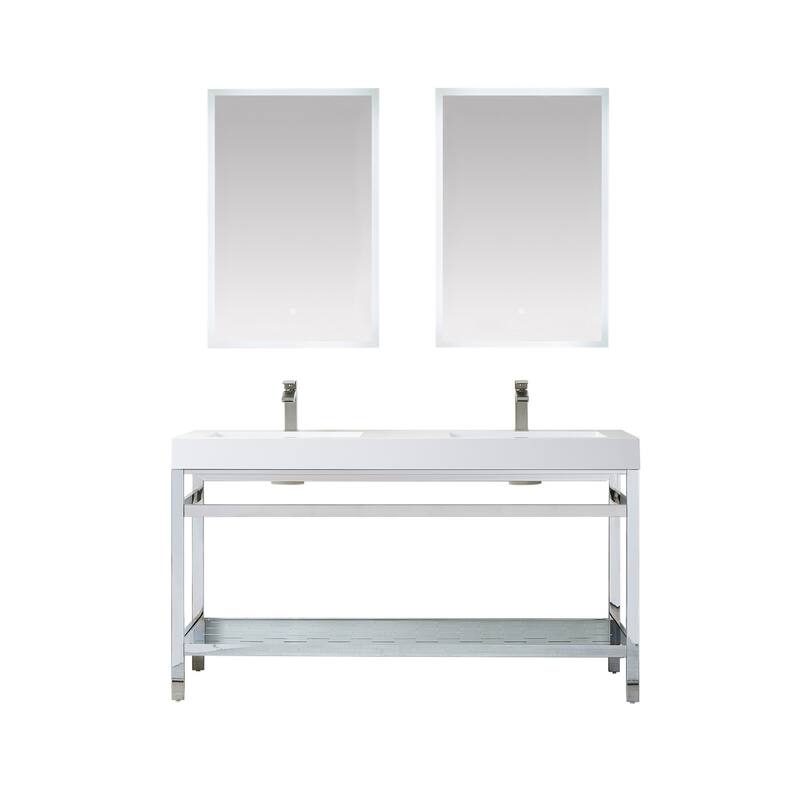 Miseno MV702860M Ablitas 60" Free Standing Double Basin Vanity Set