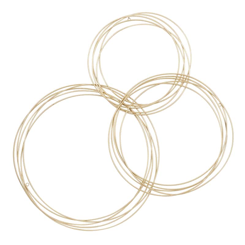 CosmoLiving by Cosmopolitan Metal Wall Decor