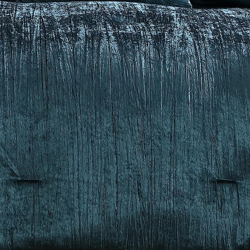 Riverbrook Home Turin Crinkled Velvet Comforter Collection