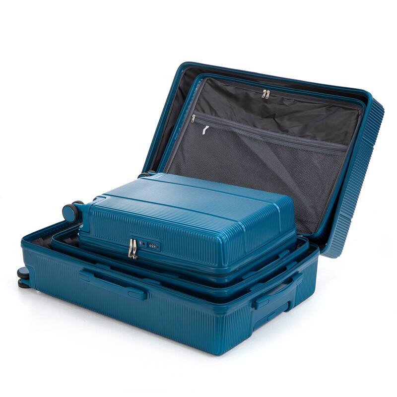 20"/24"/28" 3 pcs/set in ABS Spinner Wheel Luggage