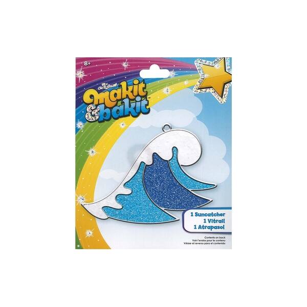 Colorbok Makit Bakit Suncatcher Kit Wave White Medium Stem