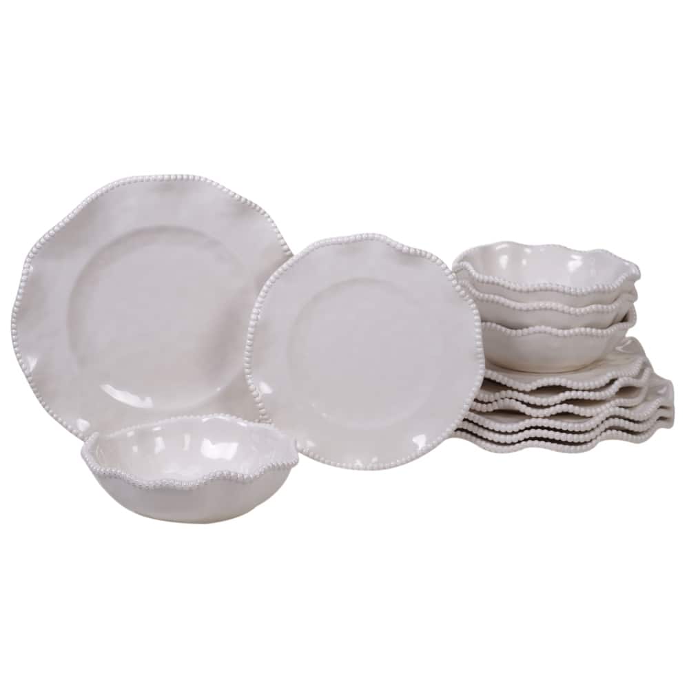 Certified International Perlette 12-piece Dinnerware Set