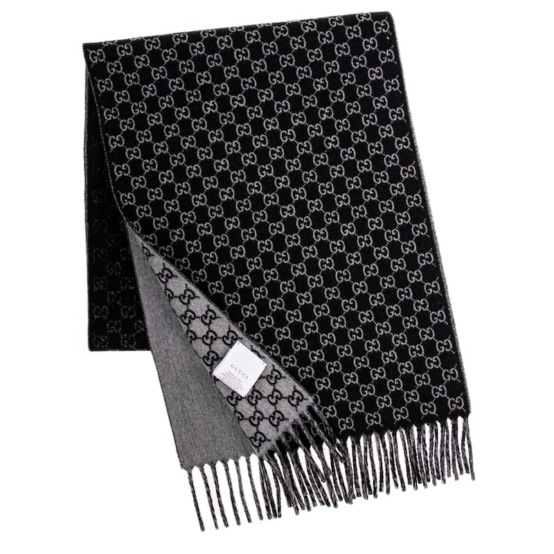 Gucci GG Wool Cashmere Scarf