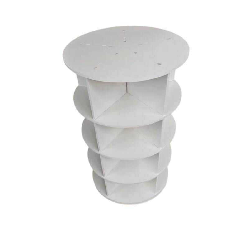 7 Tier Rotating Shoe Rack Tower, Spinning Shoe Display, Vertical Handbag Rotate Shoes Closet Organization