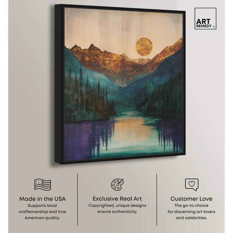 Secrets of the Lake Canvas by Art Remedy