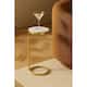 Option Gold Table with marble top