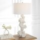 preview thumbnail 2 of 6, Uttermost Remnant White Marble Table Lamp - 17 W X 32 H X 17 D (in)