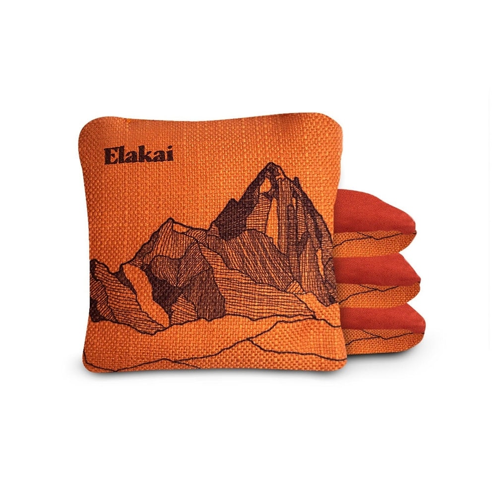 Mount Elakai Dual Sided Pro Cornhole Bags (Set of 4)