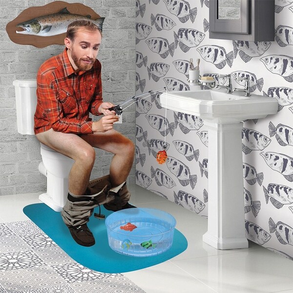 bathtub fishing pole