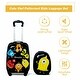 preview thumbnail 39 of 50, 2 Pieces 12 Inch 16 Inch Kids Luggage Set with Backpack and Suitcase for Travel - 18" x 12" x 8.5" (L x W x H)