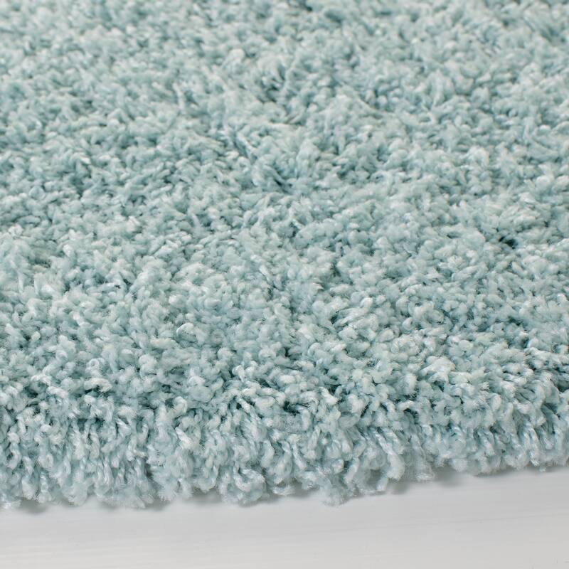 SAFAVIEH Laguna Shag Viroana Solid 2-inch Thick Rug - Overstock - 40503292