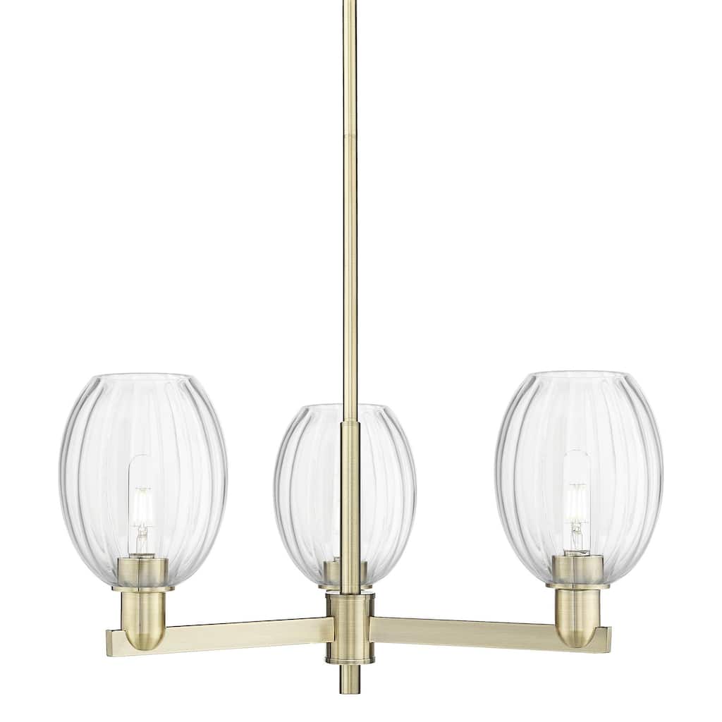 Innovations Lighting 716-3CR-13-18 Preston Chandelier Preston 3 Light