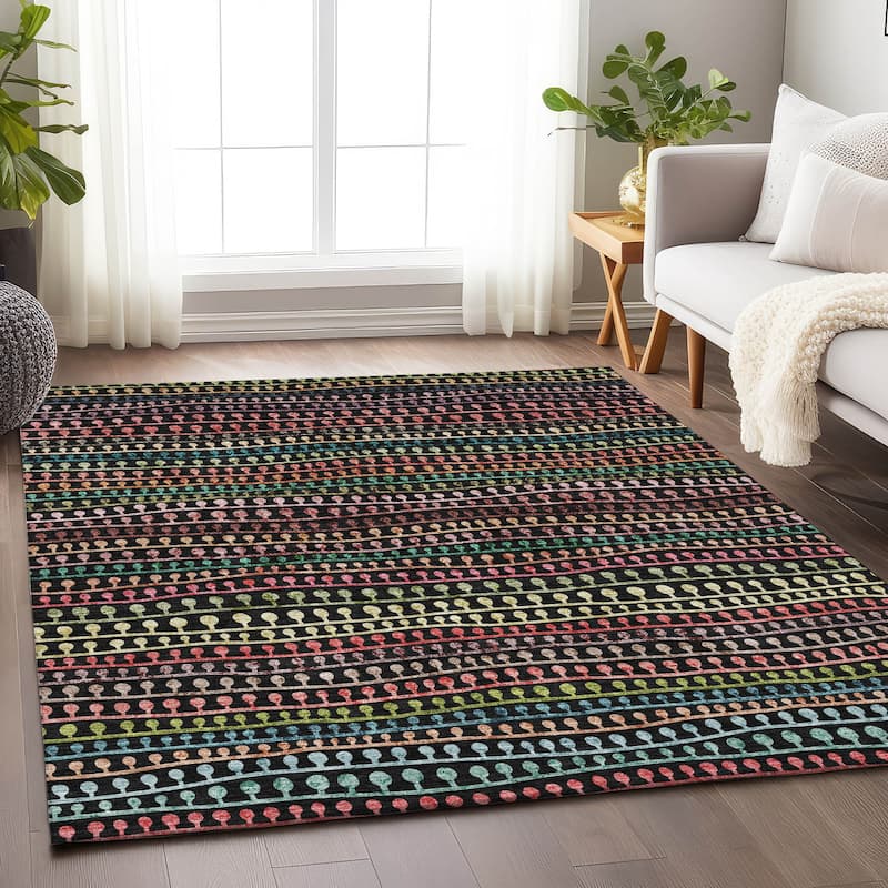 Premium Washable Super Soft Modern Artistry Mayfield Rug