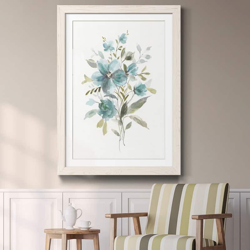 Linen Botanical II-Premium Framed Print - Ready to Hang