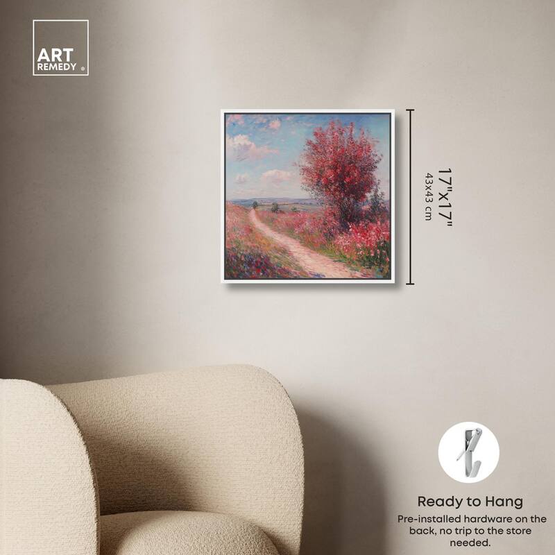 Pourville Breeze Canvas by Art Remedy